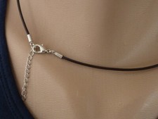 Lederkette Halskette aus Leder