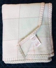 Bruin Vintage Babydecke Karo