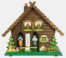 Wetterhaus mit Figuren, Schwarzwälder - Wetterhäuschen, Wetterstation