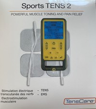 Tenscare Sports TENS 2 Schmerztherapie Muskelaufbau und Massage