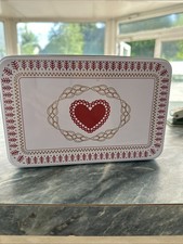 Konfektdose Keksdose Dose Gebäckdose Herz Blechdose