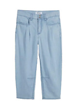 Damen Capri Jeans blau Sommer