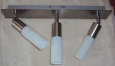 Wofi LED Deckenleuchte Deckenlampe silber weiss Lampe Leuchte Spot