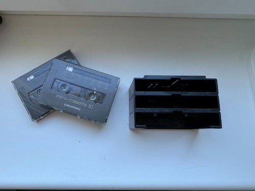 Grundig steno cassette 30 - 2, steno-cassette