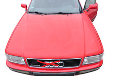 Audi 80 Motorhaube Frontklappe Haube rot LY3H - OHNE Grill