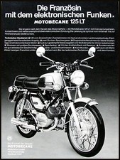 Motobecane 125 LT, originale Werbung aus 1972