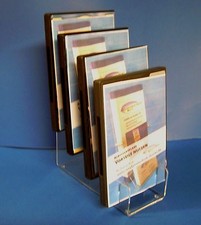 4-Fach DVD Ständer,Verkaufsständer,DVD Aufsteller,DVD Präsenter,Display