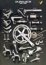 3x A4 Vintage Shimano Dura Ace