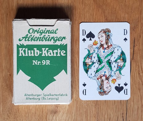 Ddr skatkarte klub karte - ddr, 9r