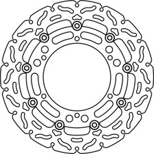 TRW Bremsscheibe (für: Yamaha