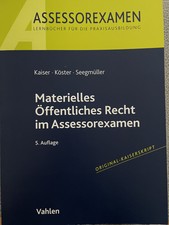 Materielles Öffentliches Recht im Assessorexamen, 5. Auflage