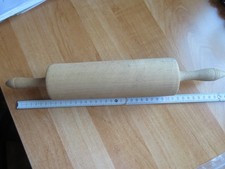 Nudelholz Teigholz Wellholz Auswellholz 40cm lang aus Holz Dekoration Ausrollhol