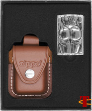 ZIPPO Feuerzeug-Set STOCKING GIRL TRICK Geschenk No2