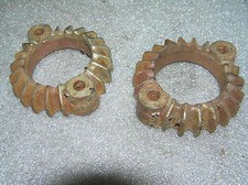 Honda CB 450K0 Satz Auspuffbriden exhaust flange set