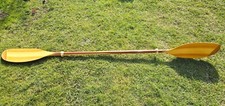 Doppelpaddel Holz 220 cm Kajak Boot