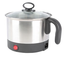 Eierkocher Elektrischer Topf 1,2L Edelstahl Egg Cooker