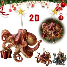2D Weihnachtsornament aus