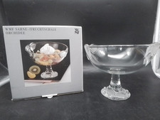 WMF Glas Sahne-/Fruchtschale Orchidee auf Fuß,teilsatiniert,Nr.0958022600