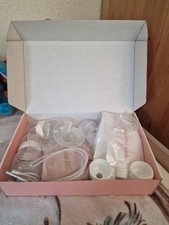 Elektrische Brust Pumpe Mit Aufsätzen, Flaschen, Aufbewahrungstüten