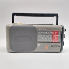 Sony Radio 3 Band Receiver ICF-750S tragbares Radio HiFi - funktioniert ✅