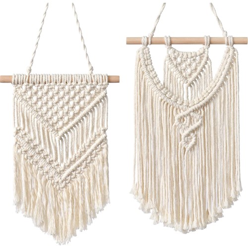 Makramee wandbehang set boho - makramee-wandbehang,