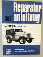 FÜR JEEP CJ 5 6 7  WERKSTATTHANDBUCH REPARATURANLEITUNG WERKSTATT BUCH NEU