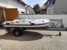 Schlauchboot mit Motor 15 ps (Führerschein-frei)