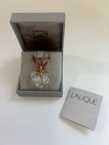 Lalique kristallglas anhänger - kristallglas,