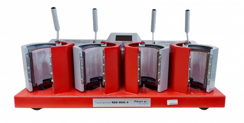 Print equipment red mug - equipment, 4