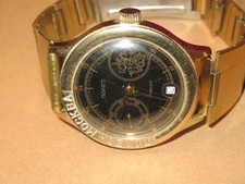 HERREN ARMBANDUHR POLJOT  17  JEWELS DATA VERGOLDET/ZIF.BLATT SCHWARZ