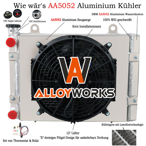 Atv kühler lüfter - lüfter, für