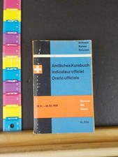 Amtliches Kursbuch Indicateur