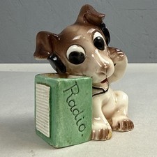 Vtg goebel porcelain - porcelain, dog