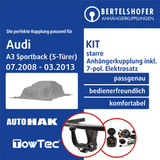 Für AUDI A3 Sportback