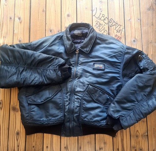 Vintage schott cwu flight - vintage,