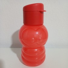 Tupperware Trinkflasche  Trinkverschluss Würmchen 350ml Eco Easy Kinder Orange