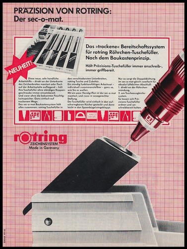 Rotring sec mat reklame - sec-o-mat,