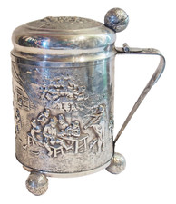 Humpen Krug versilbert Josef