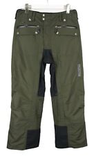 Spyder XTL 10000 Schnee Hose Herren UK 38 Wasserdicht Atmungsaktiv Gamaschen