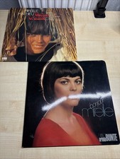 Mireille Mathieu Bonjour Mireille + Meine Träume LP 12“ Vinyl + Booklet 2 Stück