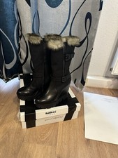 Baldinini Damen-Winterstiefel – Größe 37 – Echtleder Neu