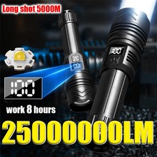 25000000LM Taschenlampe LED