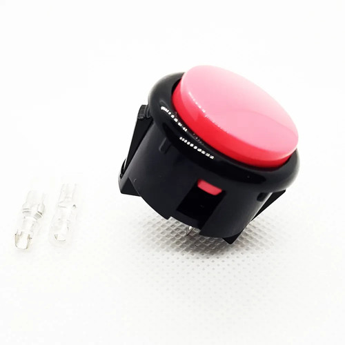 Arcade taster 30mm pink faston - arcade,
