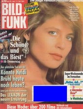 Bild und Funk Linda Hamilton,Heidi Brühl,Peter Alexander,Löwenzahn,Silvia Seidel