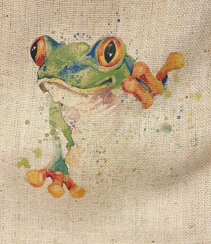 Kaffeesack motiv frosch - kaffeesack,