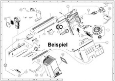 Hilti Explosionszeichnung