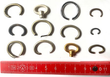 3) 12 alte Taschenuhrbügel Uhrenersatzteile aus Nachlass - Bügel für Taschenuhr
