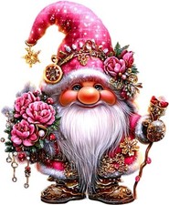 Rosa weihnachten santa wichtel - weihnachten,