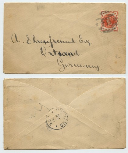 119422 beleg 1899 - -, nach