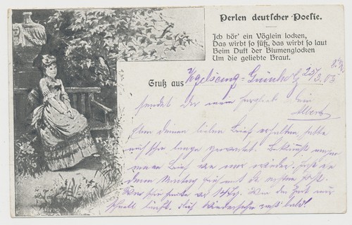 Perlen deutscher poesie - ak,